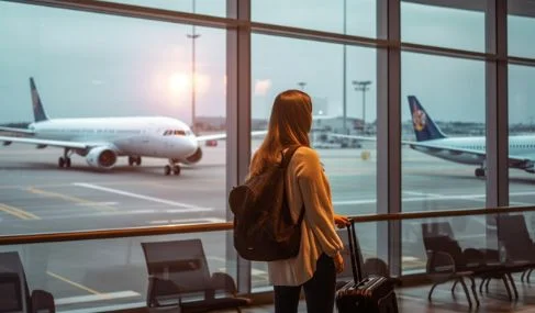 Airport terminal for airport transfer service
